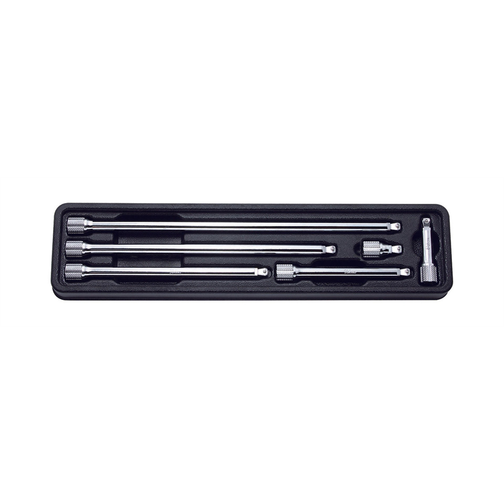 1/4in. Square Drive Wobble-Fix Extension Bar Set — 28mm to 250mm, 6 Pcs, Model# KKNPK2763-6